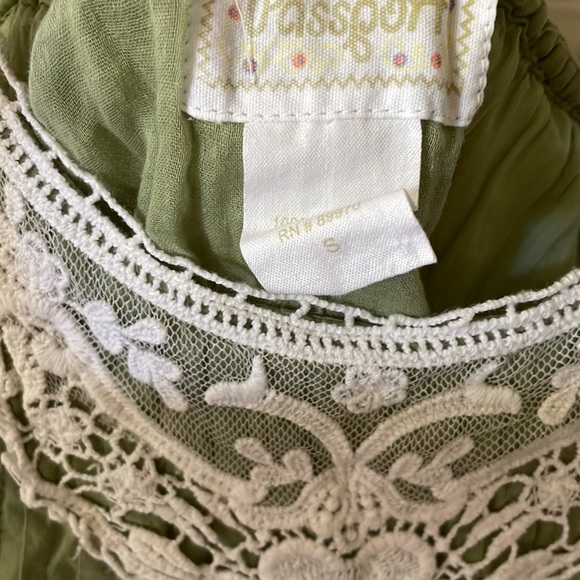 NWOT Peplum Tank Top - Picture 4 of 5